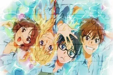 Shigatsu Wa Kimi No Uso jigsaw puzzle