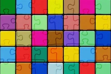 draw jigsaw puzzle