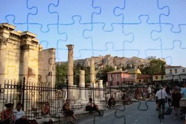 Atenas, Grecia. jigsaw puzzle