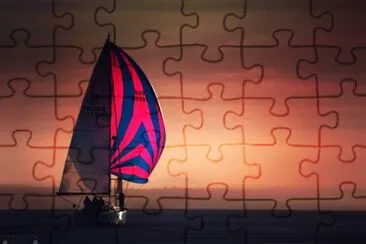 פאזל של sailing sunset