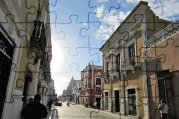 Tranquilidad campechana en Ciudad Campeche, jigsaw puzzle