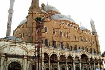 Mezquita en El Cairo, Egipto.