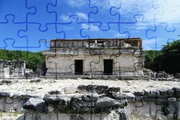 Zona arqueolÃ³gica El Rey, CancÃºn. jigsaw puzzle