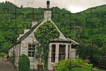 loch lomond / schottland jigsaw puzzle