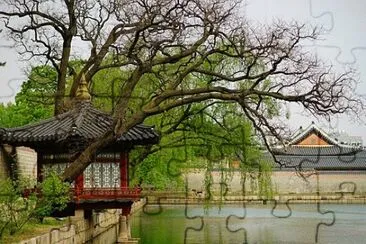 Palácio Gyeongbok jigsaw puzzle