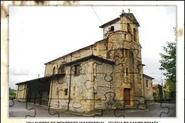 VILLAVERDE DE PONTONES (CANTABRIA) â€“ IGLESIA DE SANTO TOMÃS