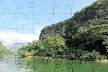 CaÃ±Ã³n del Sumidero, Chiapas. jigsaw puzzle