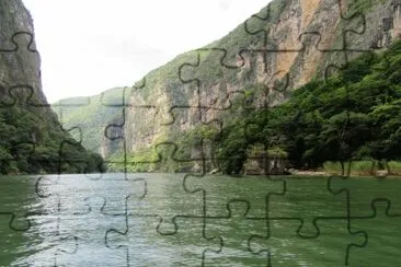 פאזל של CaÃ±Ã²n del Sumidero, MÃ¨xico.