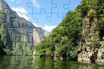 CaÃ±Ã²n del Sumidero, MÃ¨xico. jigsaw puzzle