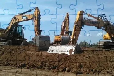 Digging jigsaw puzzle