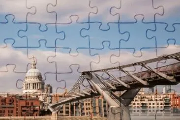 Millenium Bridge jigsaw puzzle