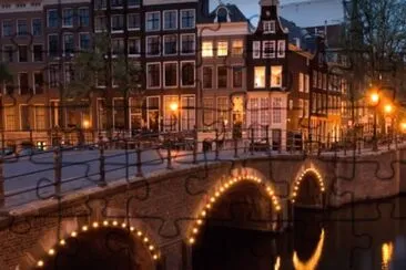 Amsterdam Bridge jigsaw puzzle