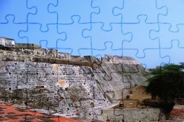 Castillo de San Felipe de Barajas, Colombia. jigsaw puzzle