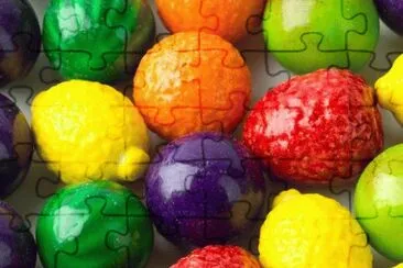 Colorful jigsaw puzzle