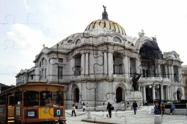 פאזל של Palacio de Bellas Artes, Ciudad de MÃ©xico.