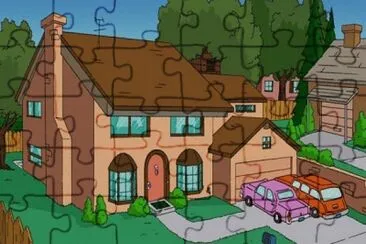 casa de los simpsons