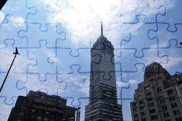 Edificios centro histÃ³rico de la Ciudad de MÃ©xico. jigsaw puzzle