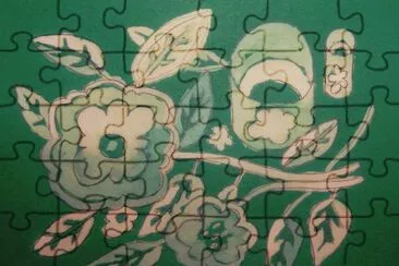 green fantasy jigsaw puzzle