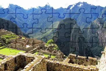 Machu Picchu, PerÃº. jigsaw puzzle