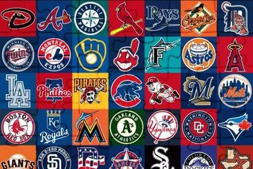 MLB All Teams Logos jigsaw puzzle