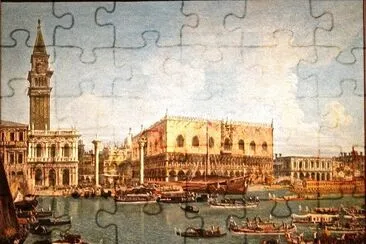 Canaletto bassin de san Marco Venise