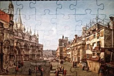 Canaletto place San Marco Venise