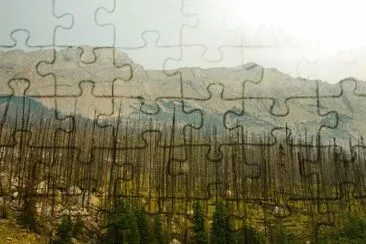 The Mystic Mountains in the Dust Canada jigsaw puzzle