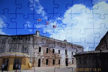 פאזל של Castillo San CristÃ³bal. Puerto Rico.