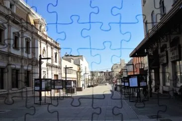 Calle Victoria, Ciudad de Chihuahua. jigsaw puzzle