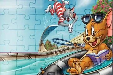 Tom y Jerry jigsaw puzzle