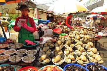 Mercado en Seul