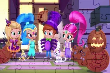 Shimmer y Shine jigsaw puzzle