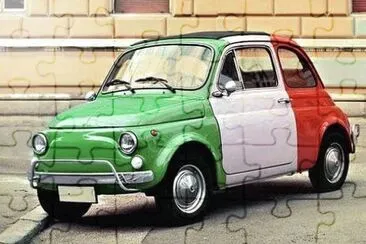 FIAT 500 jigsaw puzzle