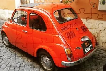 FIAT 500 milanese jigsaw puzzle