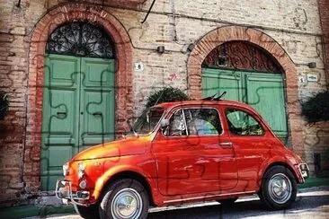 FIAT 500 mattone jigsaw puzzle