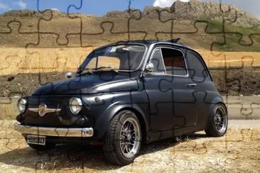 FIAT 500 mafiosa jigsaw puzzle