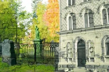 Old Cemetary in Pori Finland jigsaw puzzle