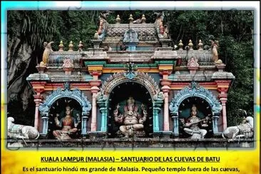 פאזל של KUALA LAMPUR (MALASIA) â€“ SANTUARIO DE LAS CUEVAS DE BATU