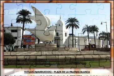 TETUAN (MARRUECOS) â€“ PLAZA DE LA PALOMA BLANCA