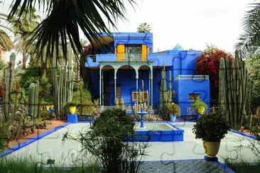 jardins Majorelle Marrakech maroc