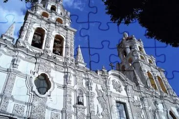 Templo en la Ciudad de Puebla, MÃ©xico.