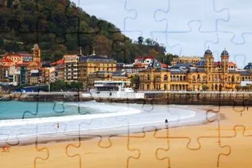 Playa de la concha-San Sebastian(Euskadi)