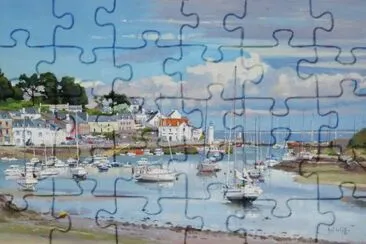 Sauzon jigsaw puzzle