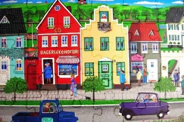 village du nord jigsaw puzzle