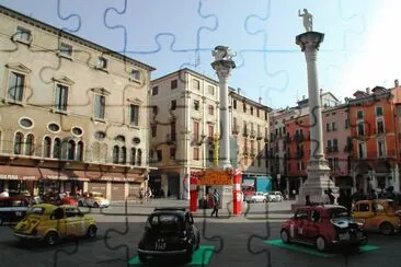 Fiat 500-Piazza dei Signori Vicenza