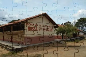 פאזל של Escola na comunidade Santarem- PA