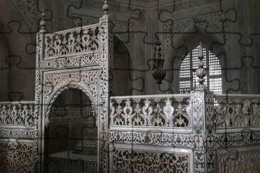 Interior Taj Majal jigsaw puzzle