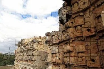 פאזל של Kabah, YucatÃ¡n.