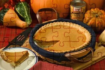 פאזל של Delicious Pumpkin Pie-YUM