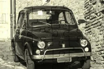 FIAT 500 jigsaw puzzle